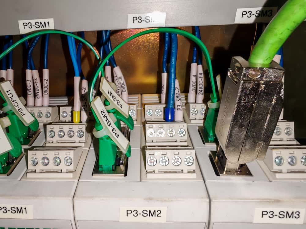 Example for unsuitable network cable